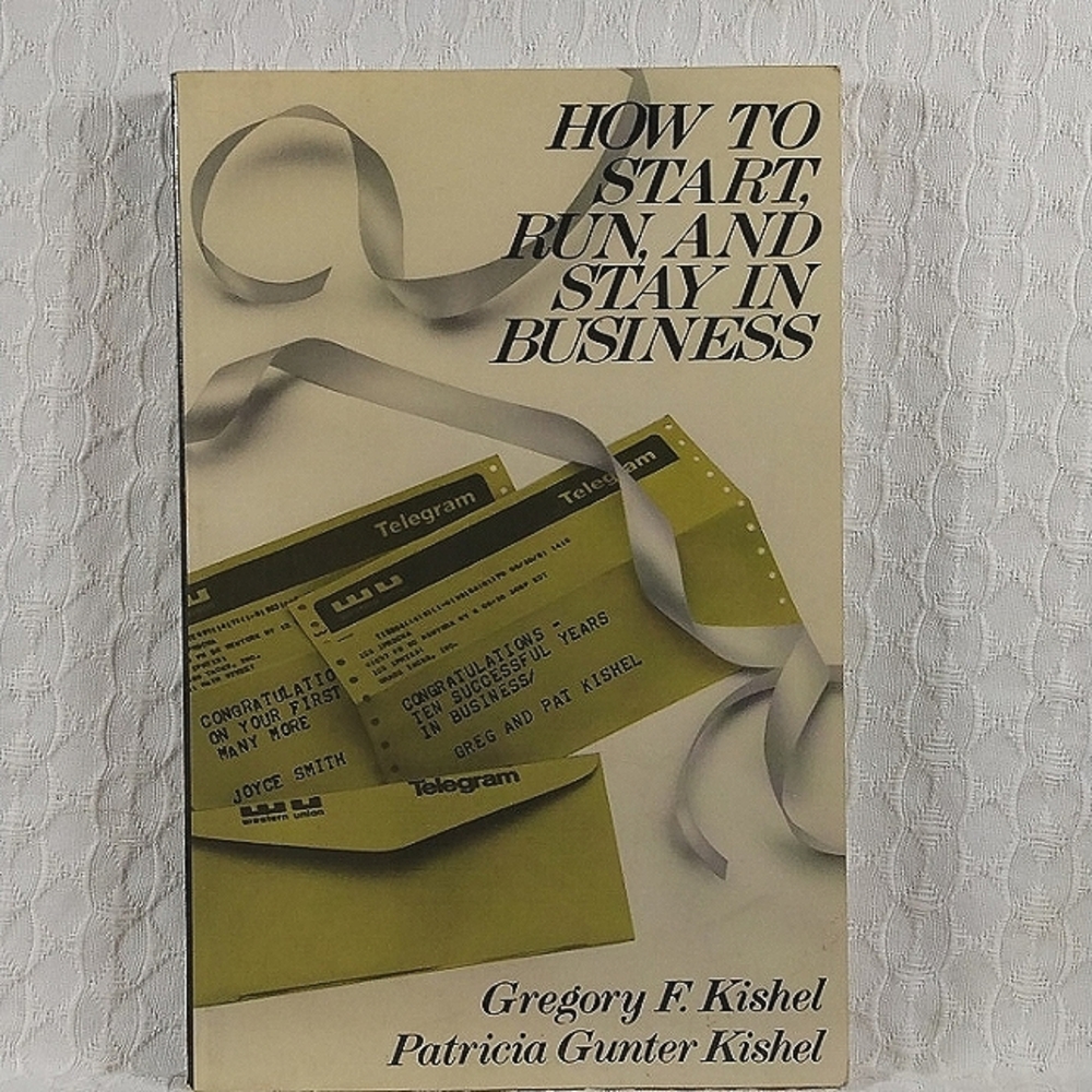 Vintage Paperback "How to Start, Run & Stay in Business."